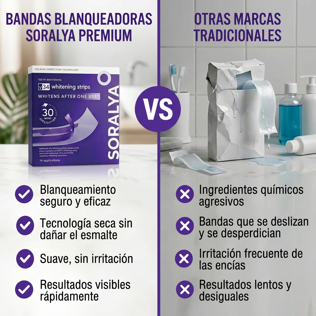 SORALYA™ TIRAS BLANQUEADORAS