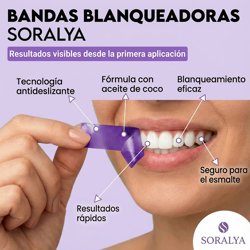 SORALYA™ TIRAS BLANQUEADORAS
