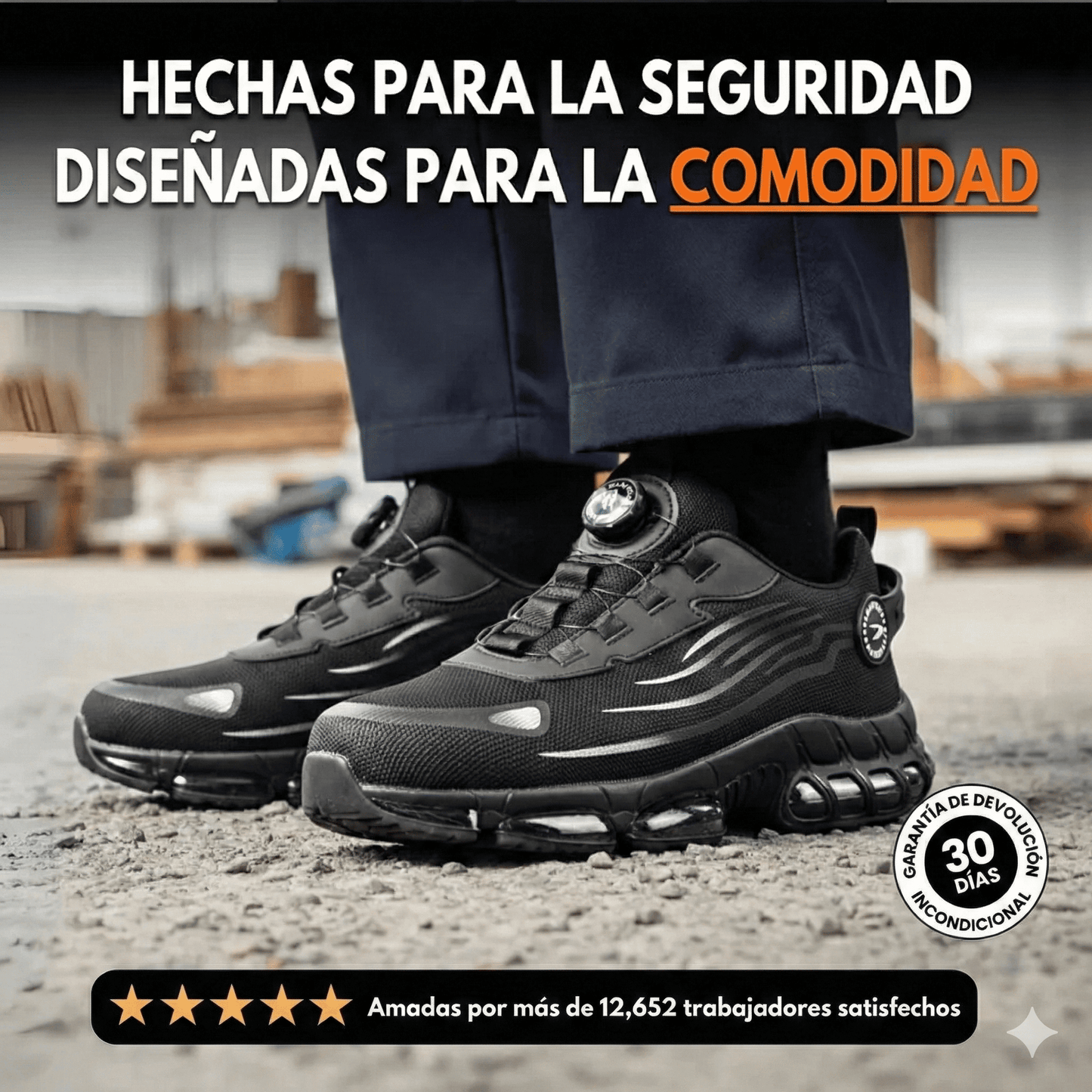 SORALYA™ TENIS DE TRABAJO ULTRARRESISTENTES (Copy)