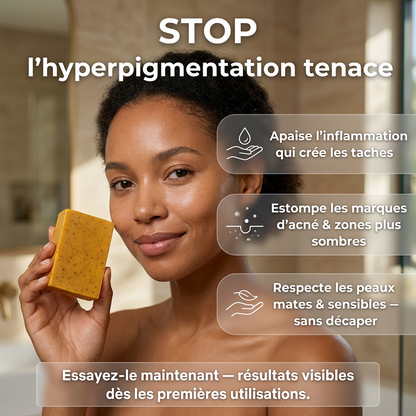 SAVON AU CURCUMA ANTI-HYPERPIGMENTATION