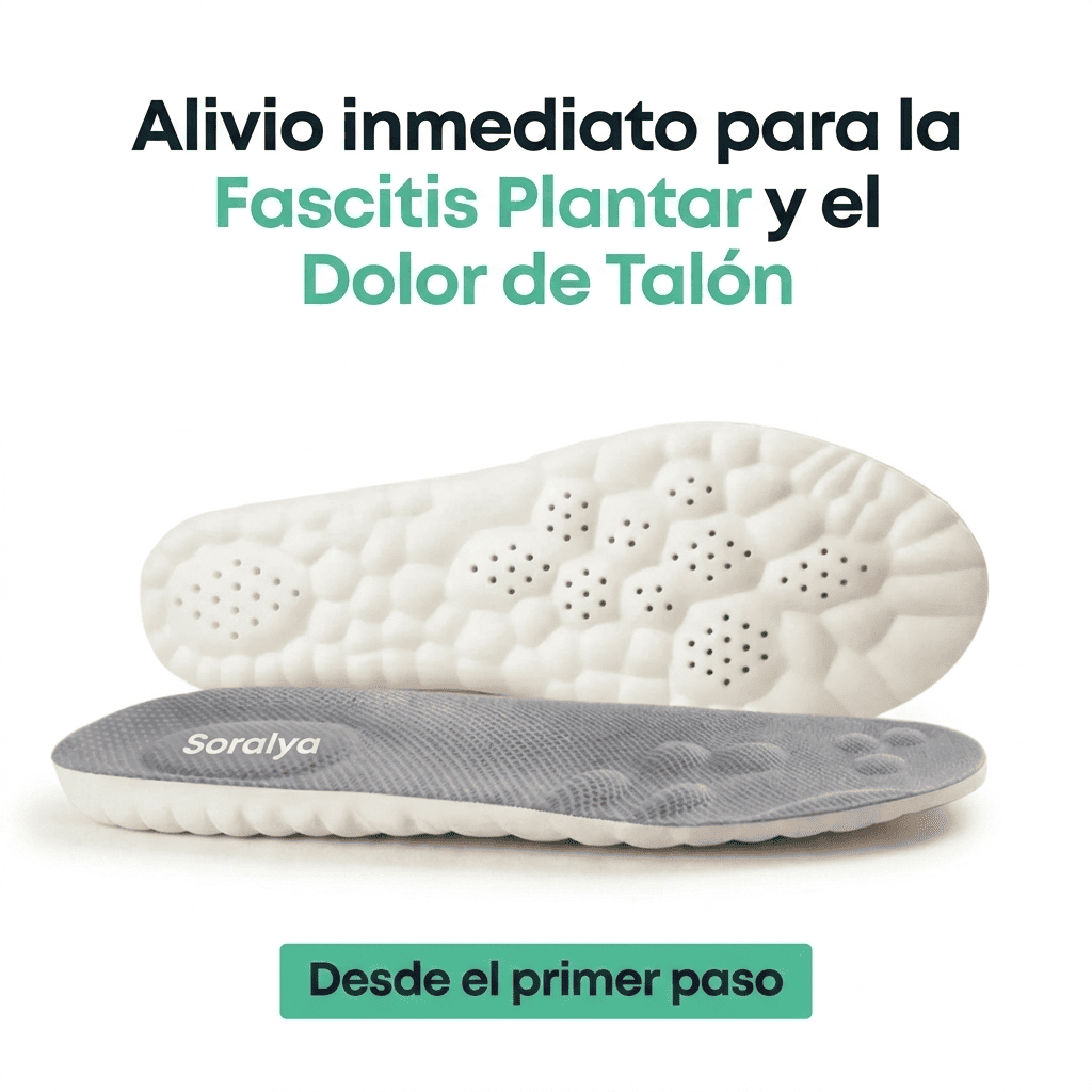 Plantillas de alivio para la Fascitis Plantar y el Dolor de Talón