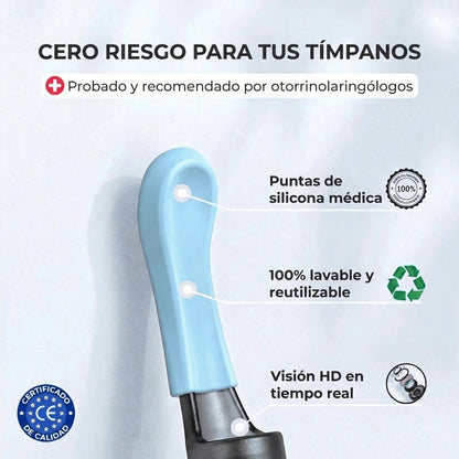 Otovision™ – Cámara inteligente para la limpieza de oídos