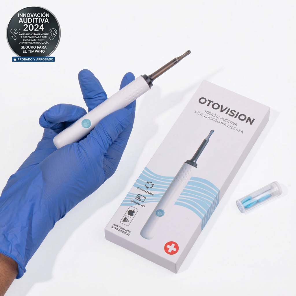Otovision™ – Cámara inteligente para la limpieza de oídos