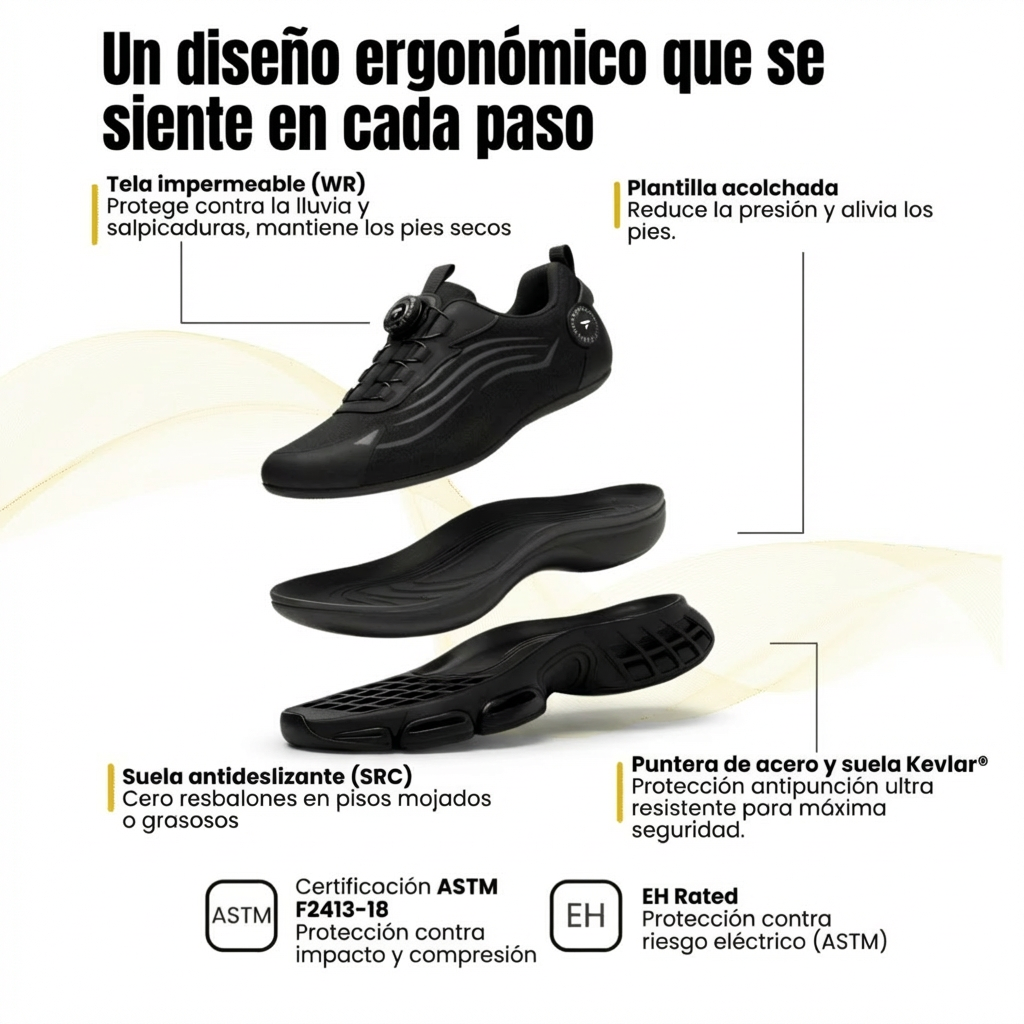 SORALYA™ TENIS DE TRABAJO ULTRARRESISTENTES (Copy)