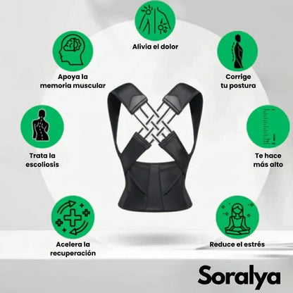 Cinturón Soralya™ – Alivia el Dolor de Espalda y Mejora la Postura