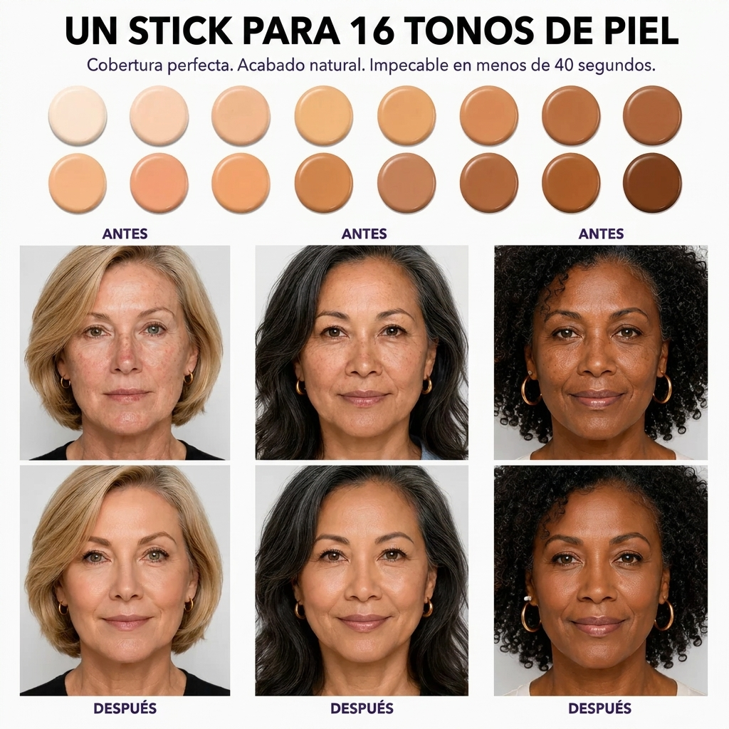 Stick de base realzador – El stick que le regresa la luminosidad a tu piel madura