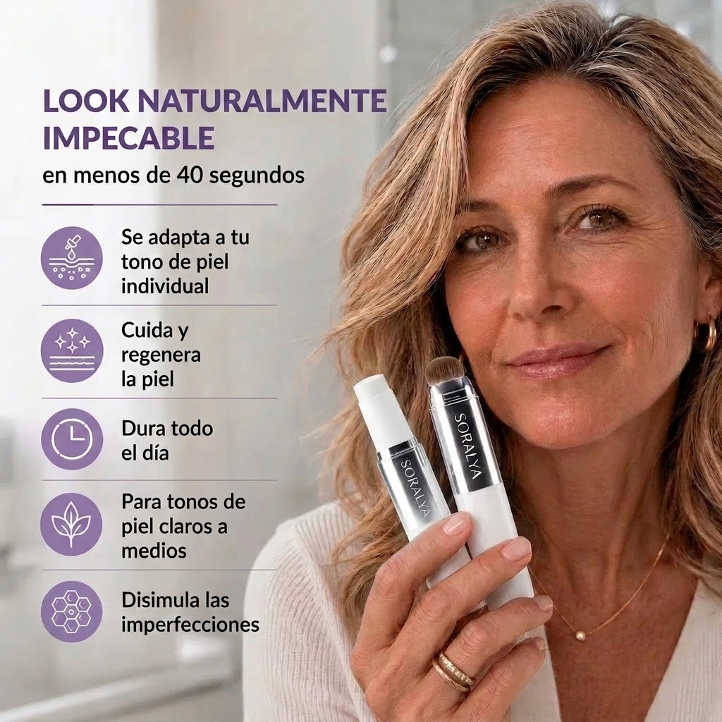 Stick de base realzador – El stick que le regresa la luminosidad a tu piel madura